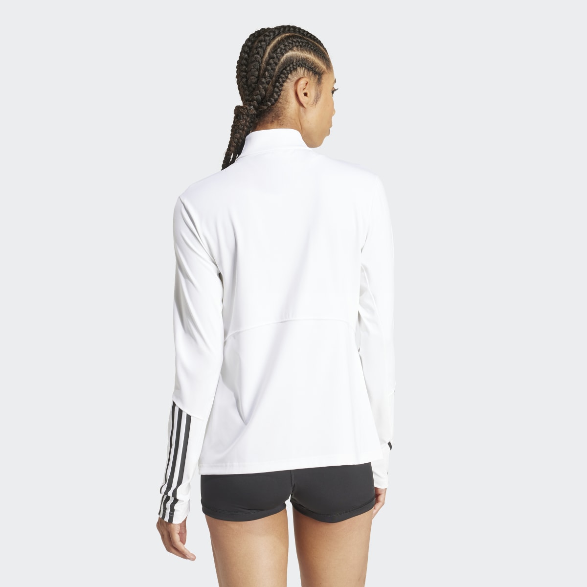 Sweatshirt de Mulher HyperGlam Training Branco-2