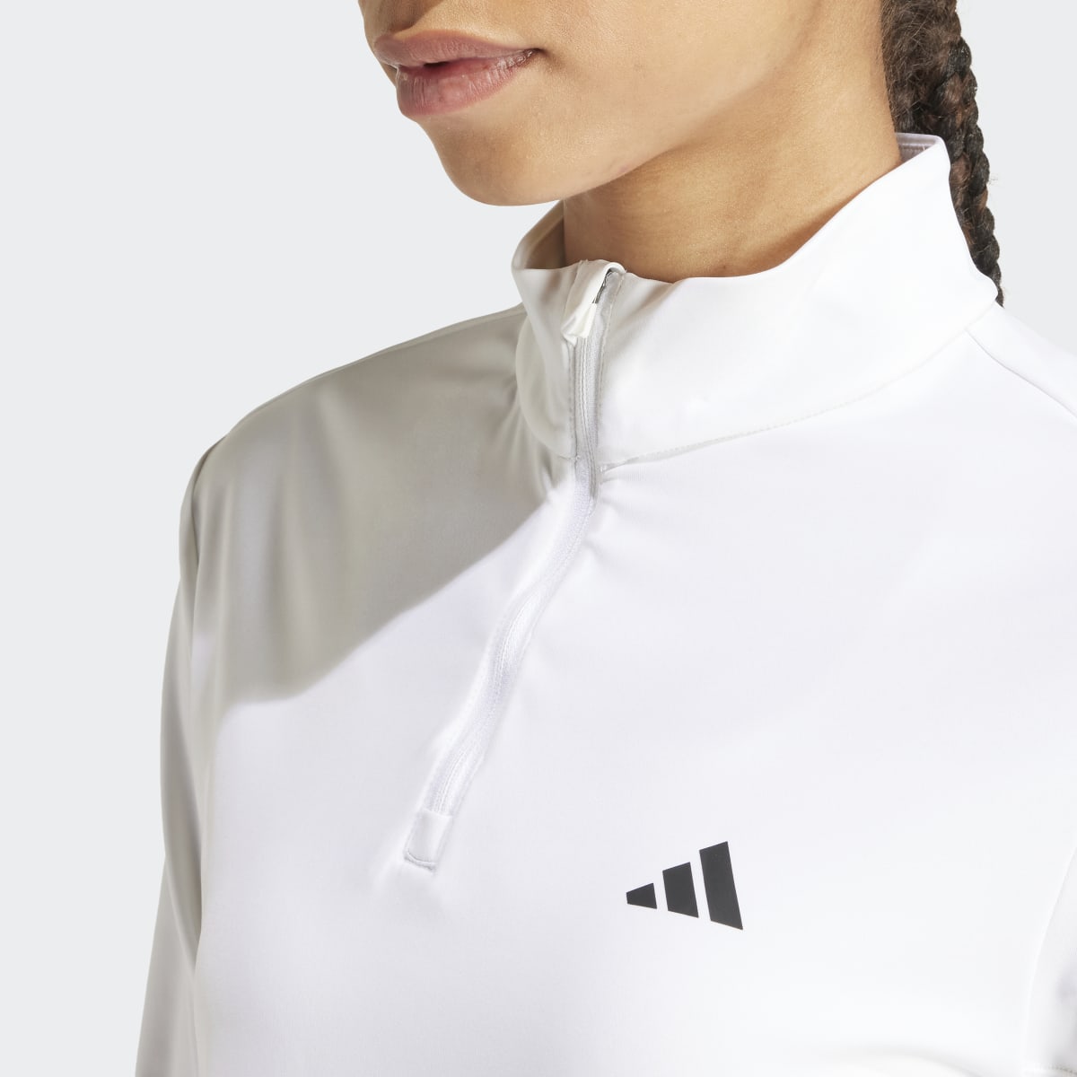 Sweatshirt de Mulher HyperGlam Training Branco-3