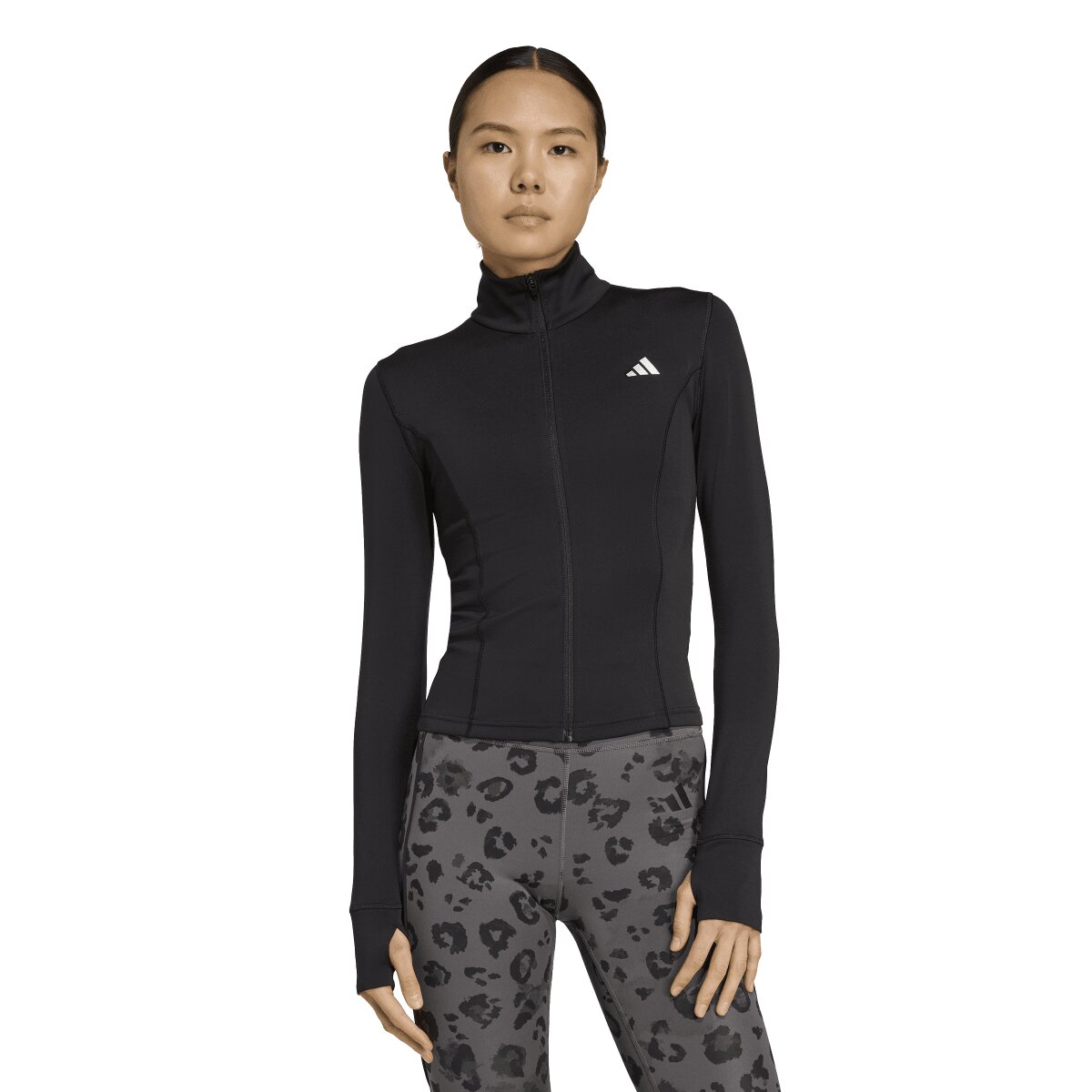 Casaco de Mulher Workout Essentials Preto-1
