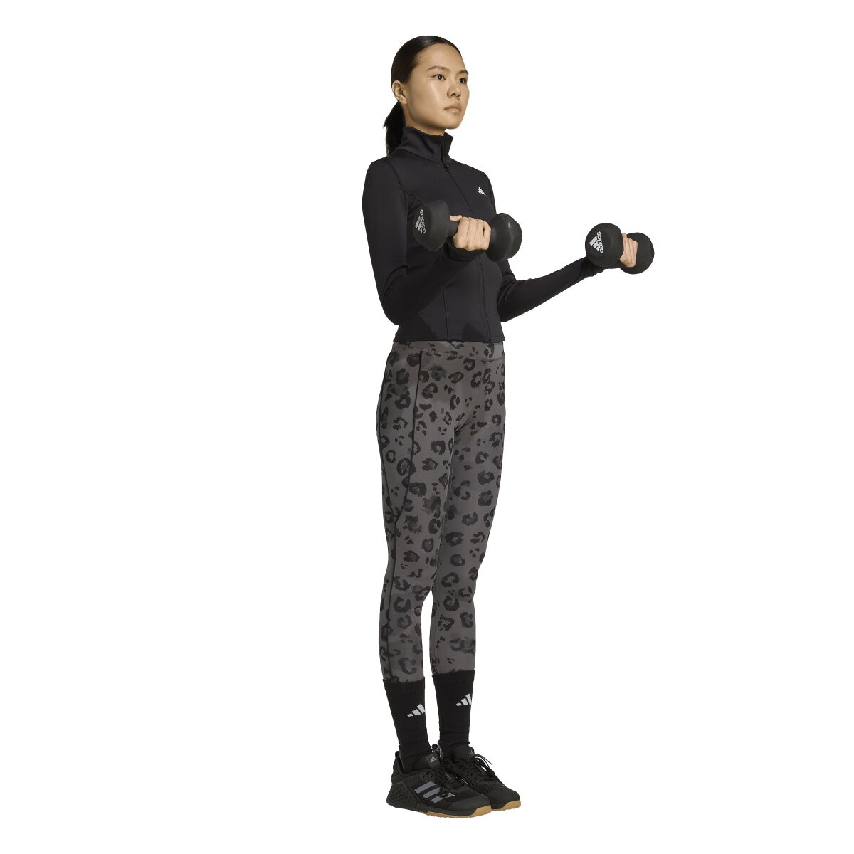 Casaco de Mulher Workout Essentials Preto-4
