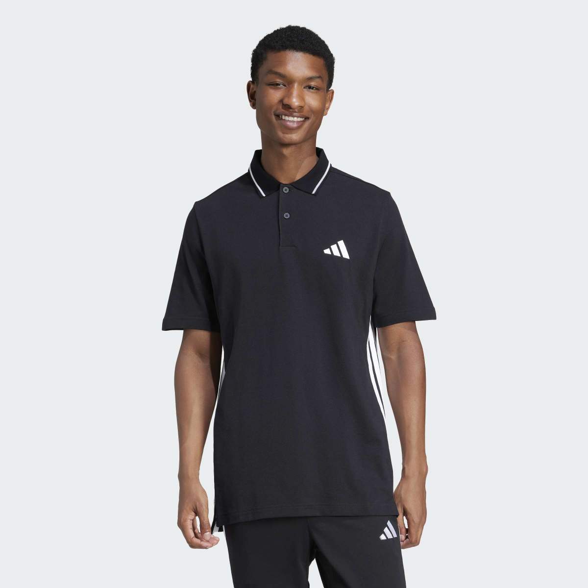 Imagem 0 de Polo de Homem Essentials Piqué 3 Faixas