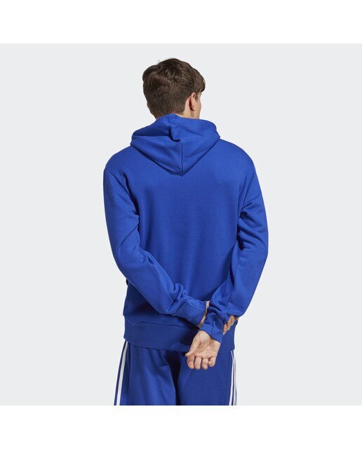 Sweatshirt de Homem Essentials French Terry Big Logo Azul-2