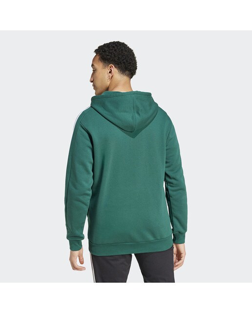 Sweatshirt Essentials Fleece 3 faixas Verde-2