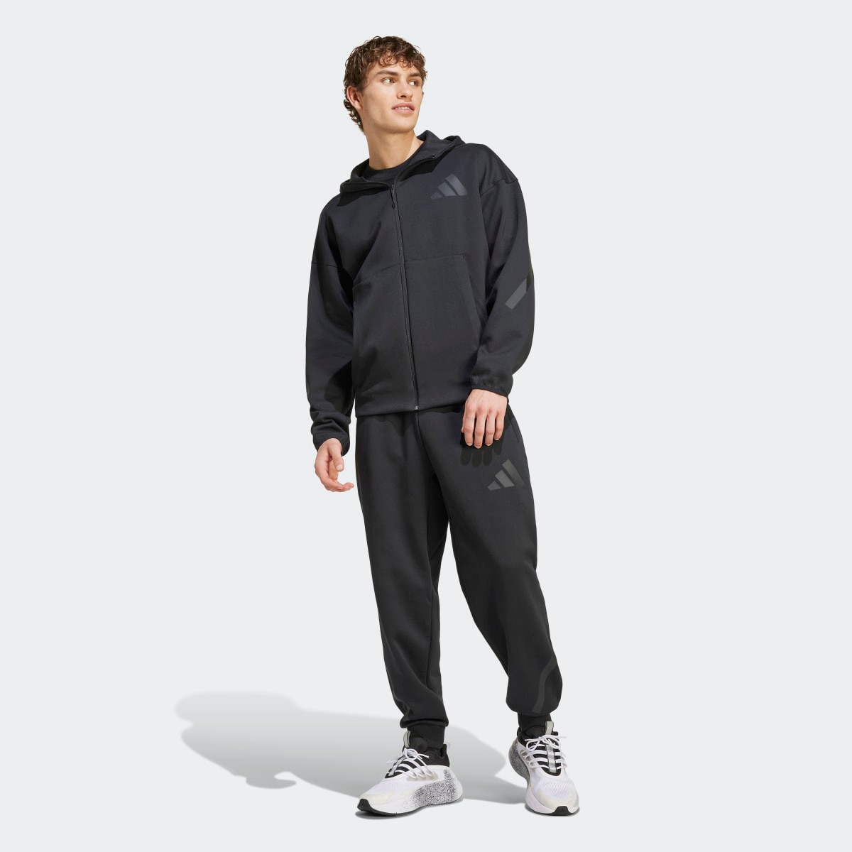 Sweatshirt de Homem Z.N.E. New Preto-6