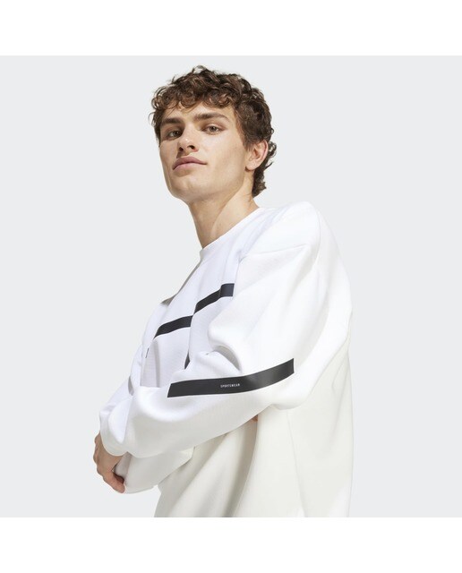 Sweatshirt de Homem Z.N.E Branco-3