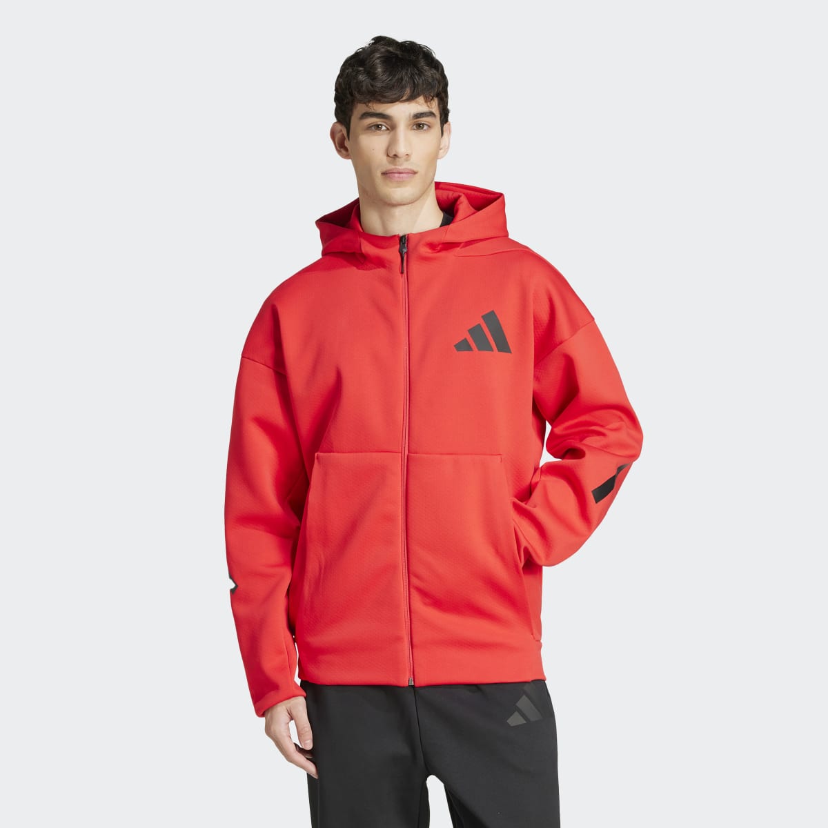 Casaco de Homem com Capuz Z.N.E. New Vermelho-1