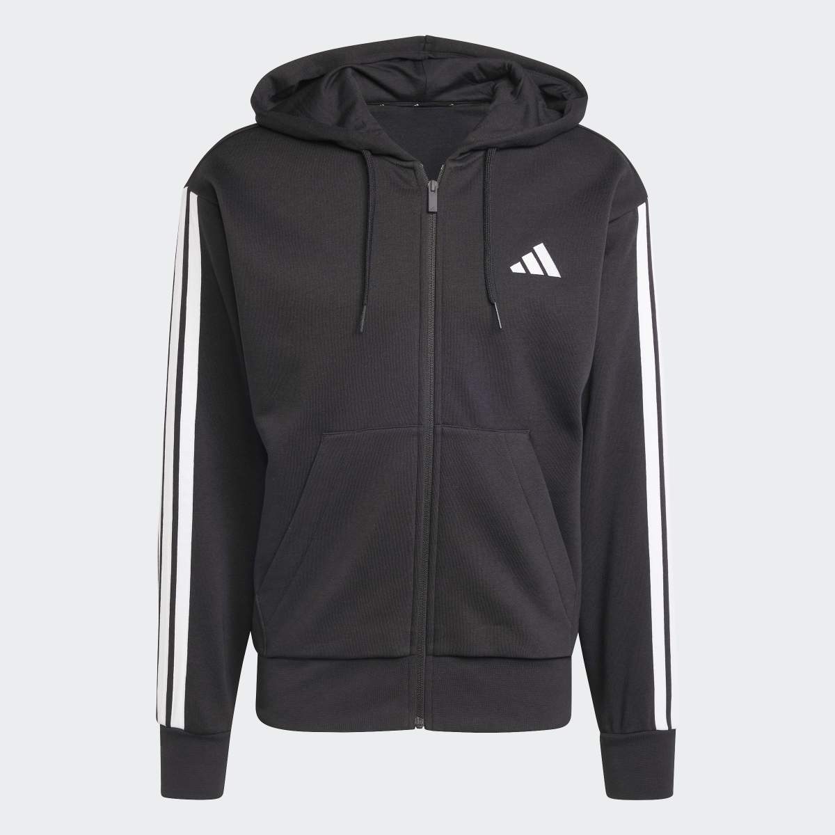 Sweatshirt Essentials Fleece 3 faixas Preto-6