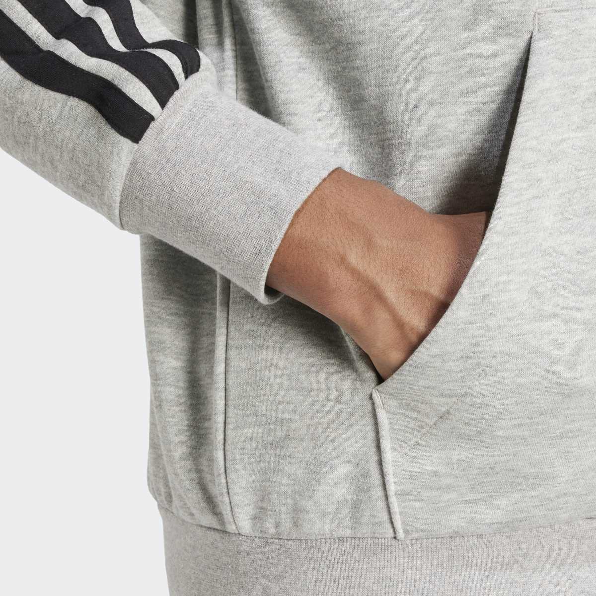 Sweatshirt de homem Essentials adidas Cinzento-5