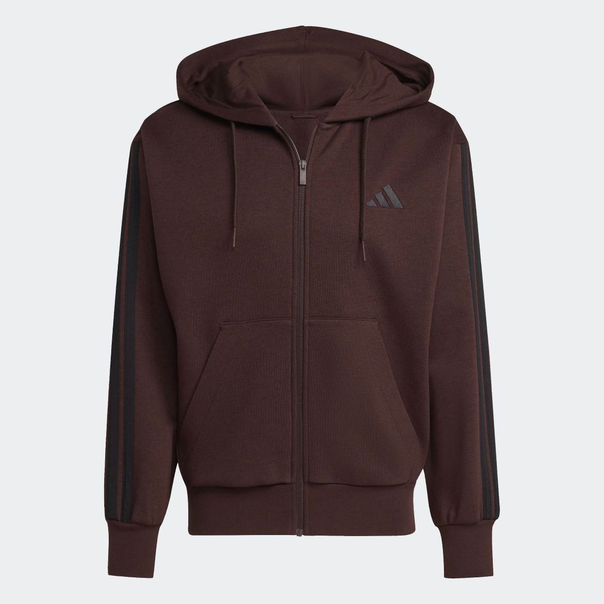 Sweatshirt Essentials Fleece 3 faixas Castanho-6