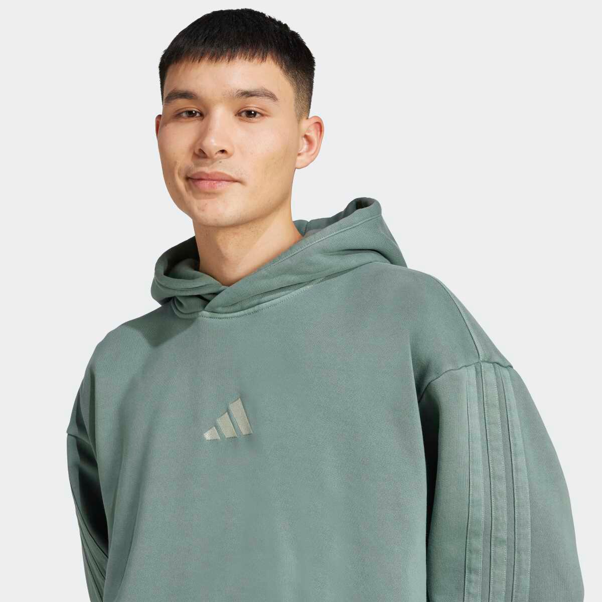 Sweatshirt de Homem All SZN Fleece Washed Verde-4