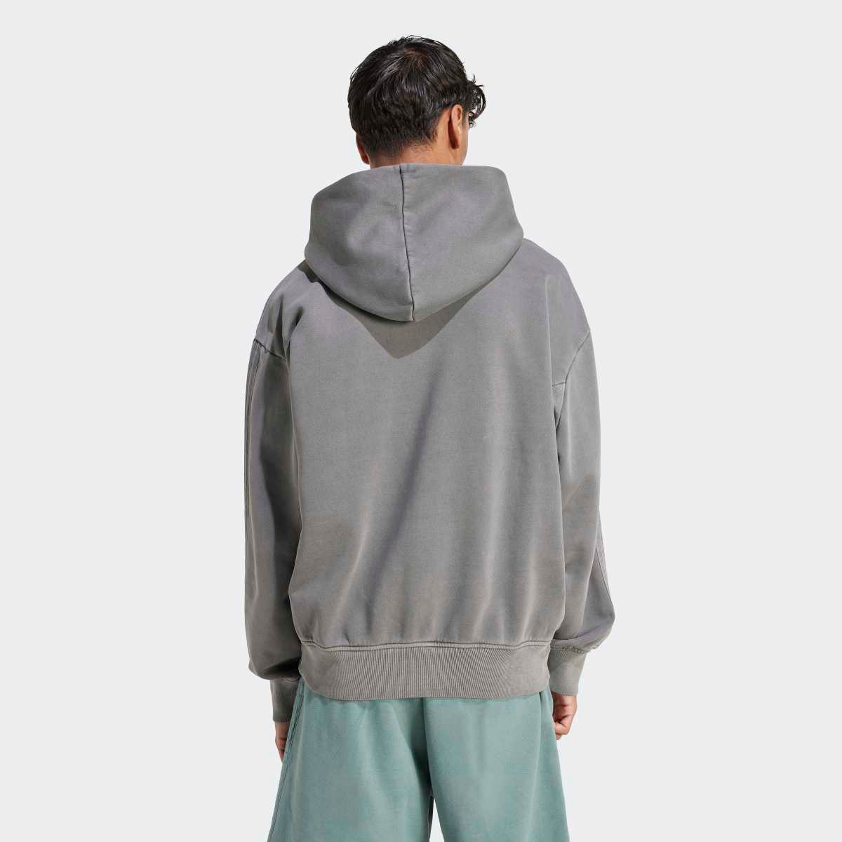 Sweatshirt de Homem All SZN Fleece Washed Preto-2