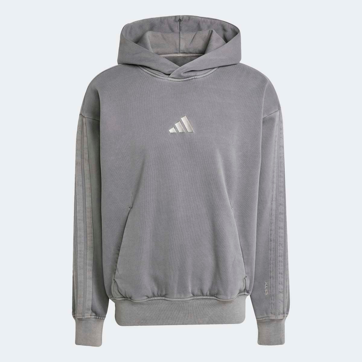 Sweatshirt de Homem All SZN Fleece Washed Preto-6