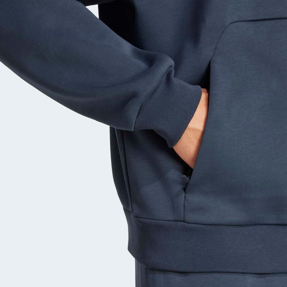 Sweatshirt de Homem Future Icons 3 Faixas Azul-5