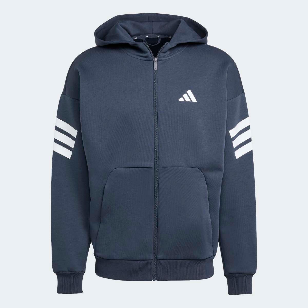 Sweatshirt de Homem Future Icons 3 Faixas Azul-6