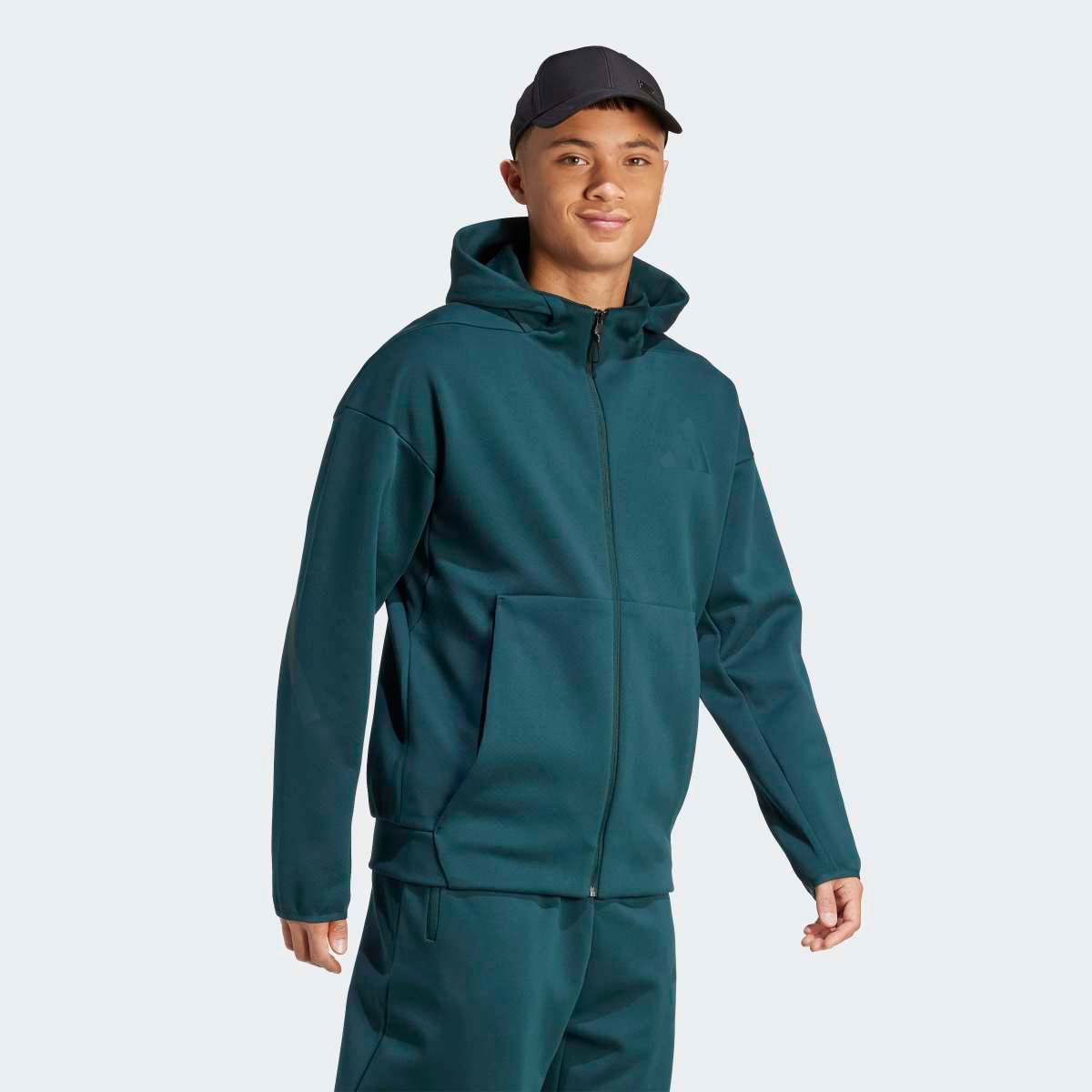 Sweatshirt de homem Z.N.E. New Verde-3