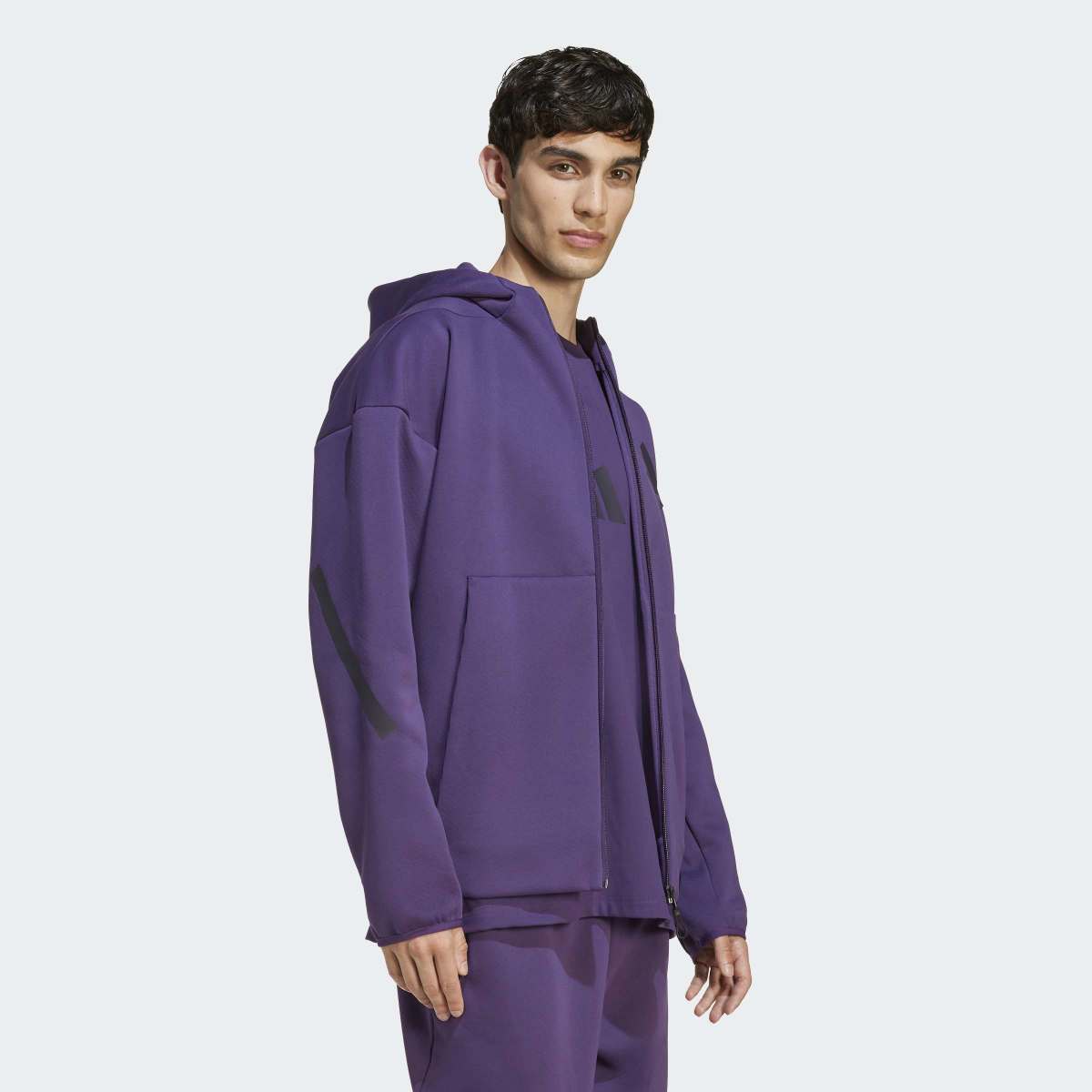 Sweatshirt de homem Z.N.E. New Violeta-4