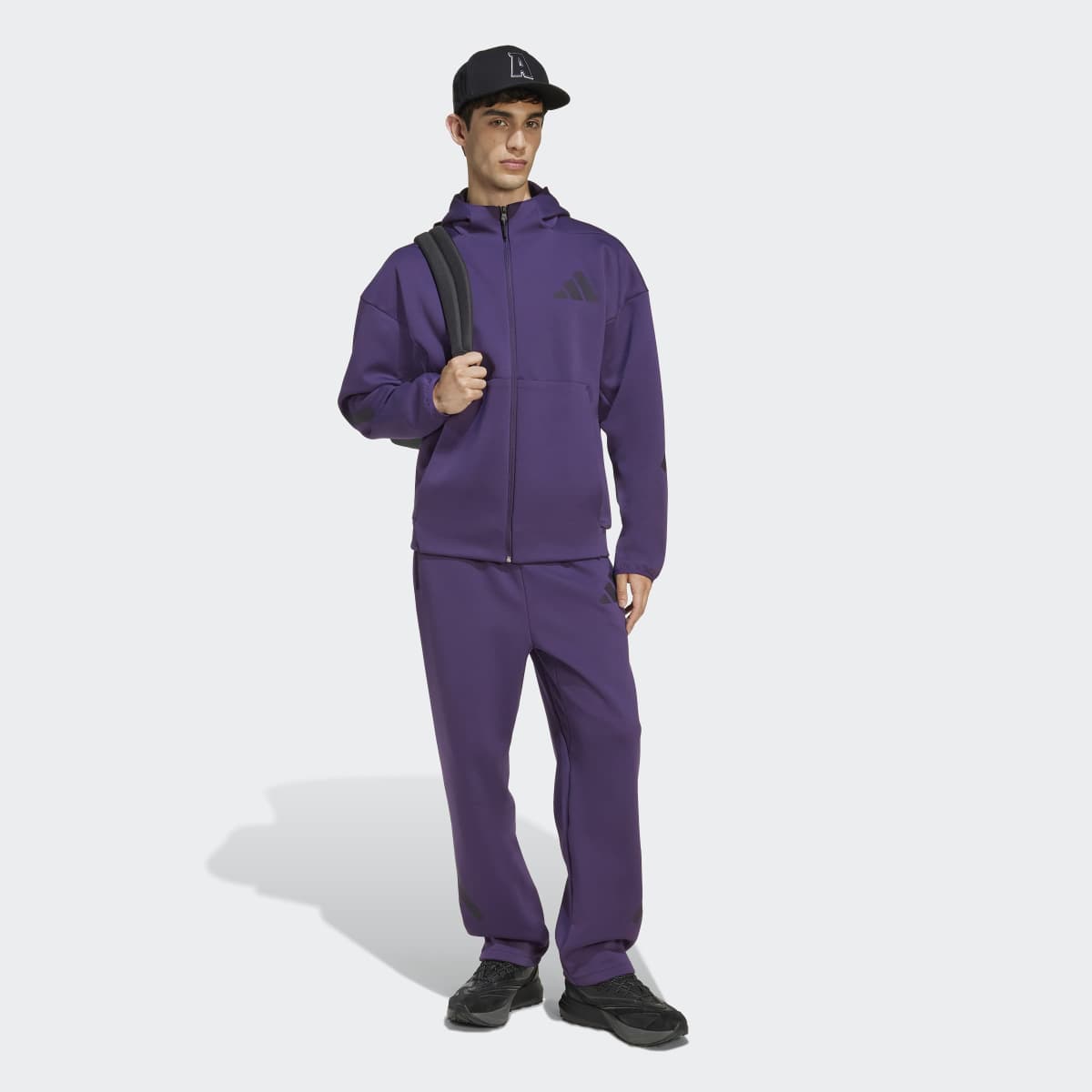 Sweatshirt de homem Z.N.E. New Violeta-5