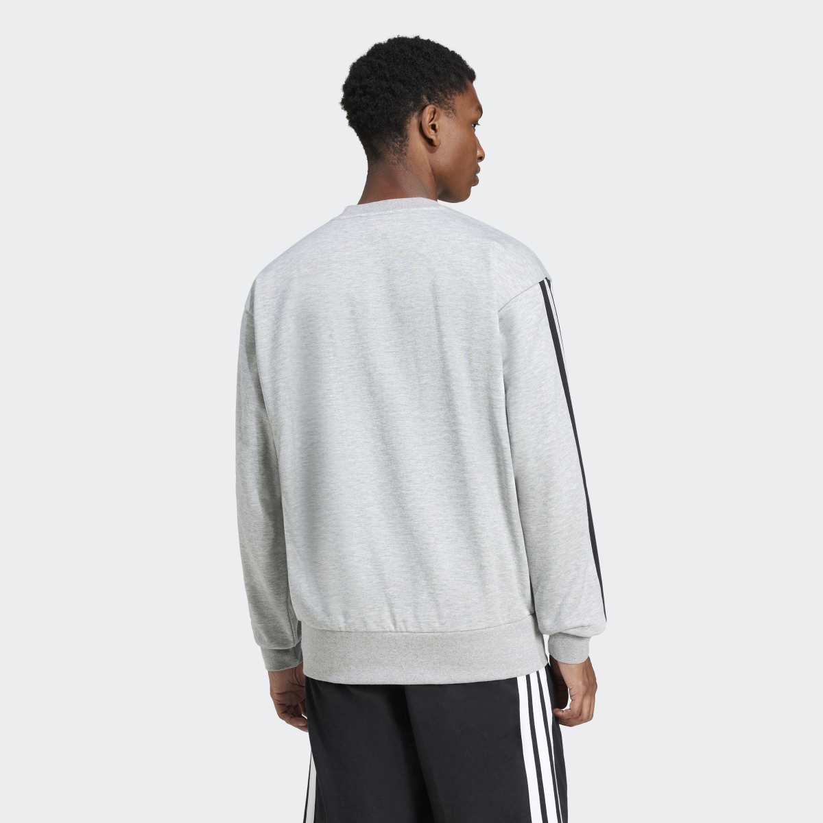 Sweatshirt de homem Essentials adidas Cinzento-2