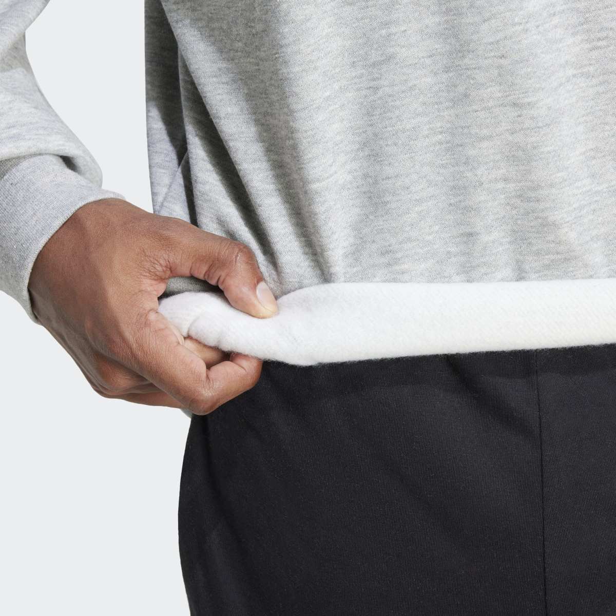 Sweatshirt de homem Essentials adidas Cinzento-5
