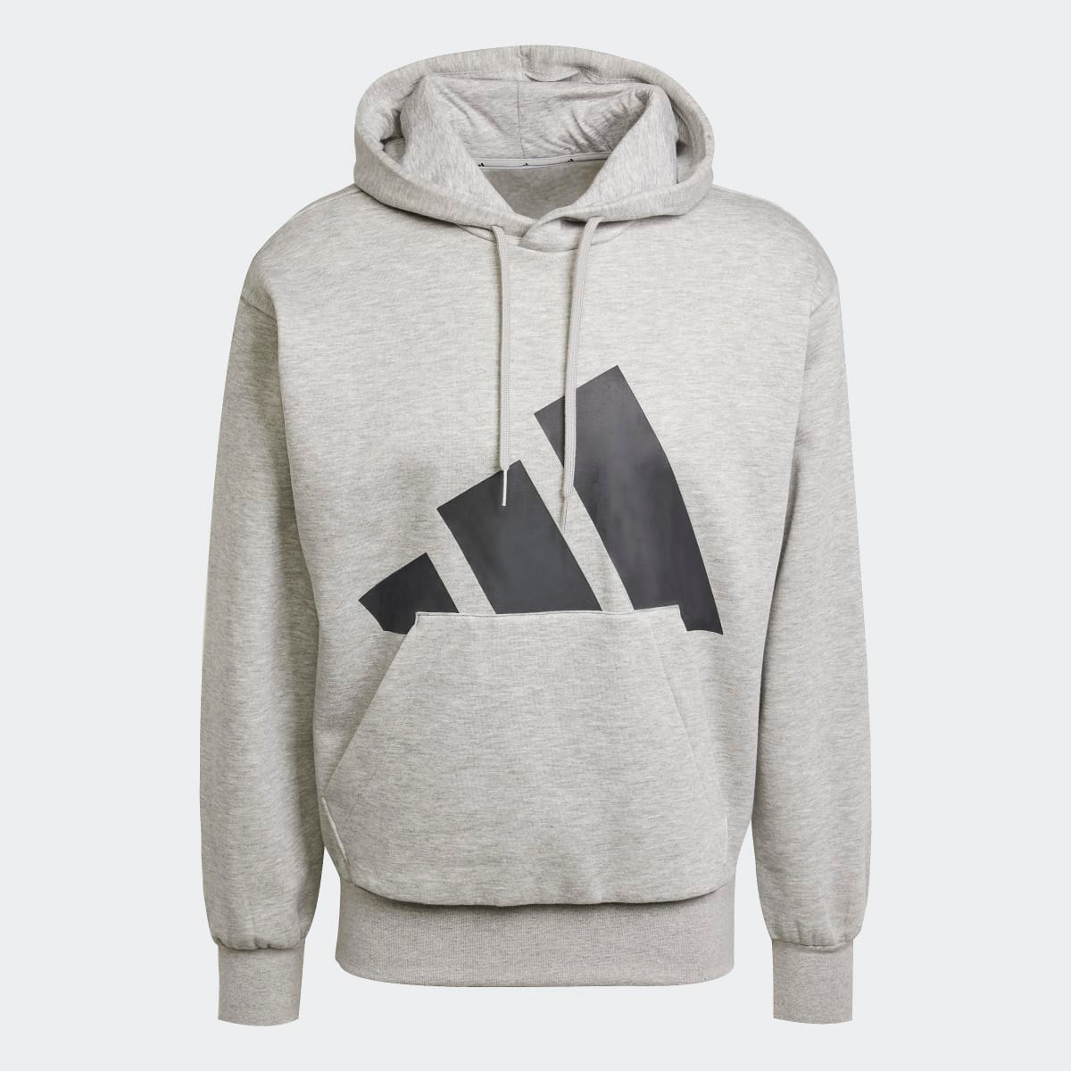 Sweatshirt de Homem Essentials Big Logo Fleece Cinzento-6