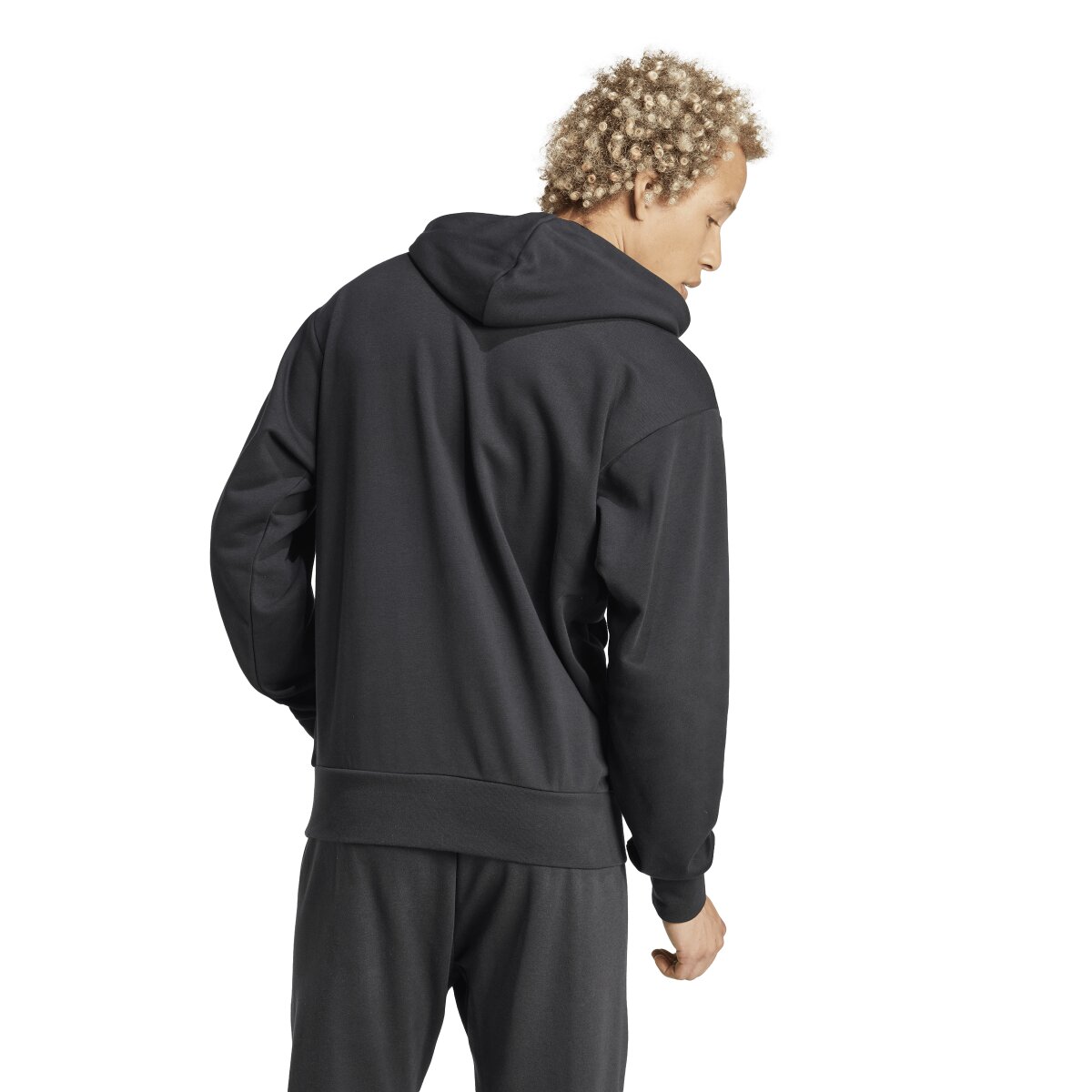 Sweatshirt de homem Essentials adidas Preto-4
