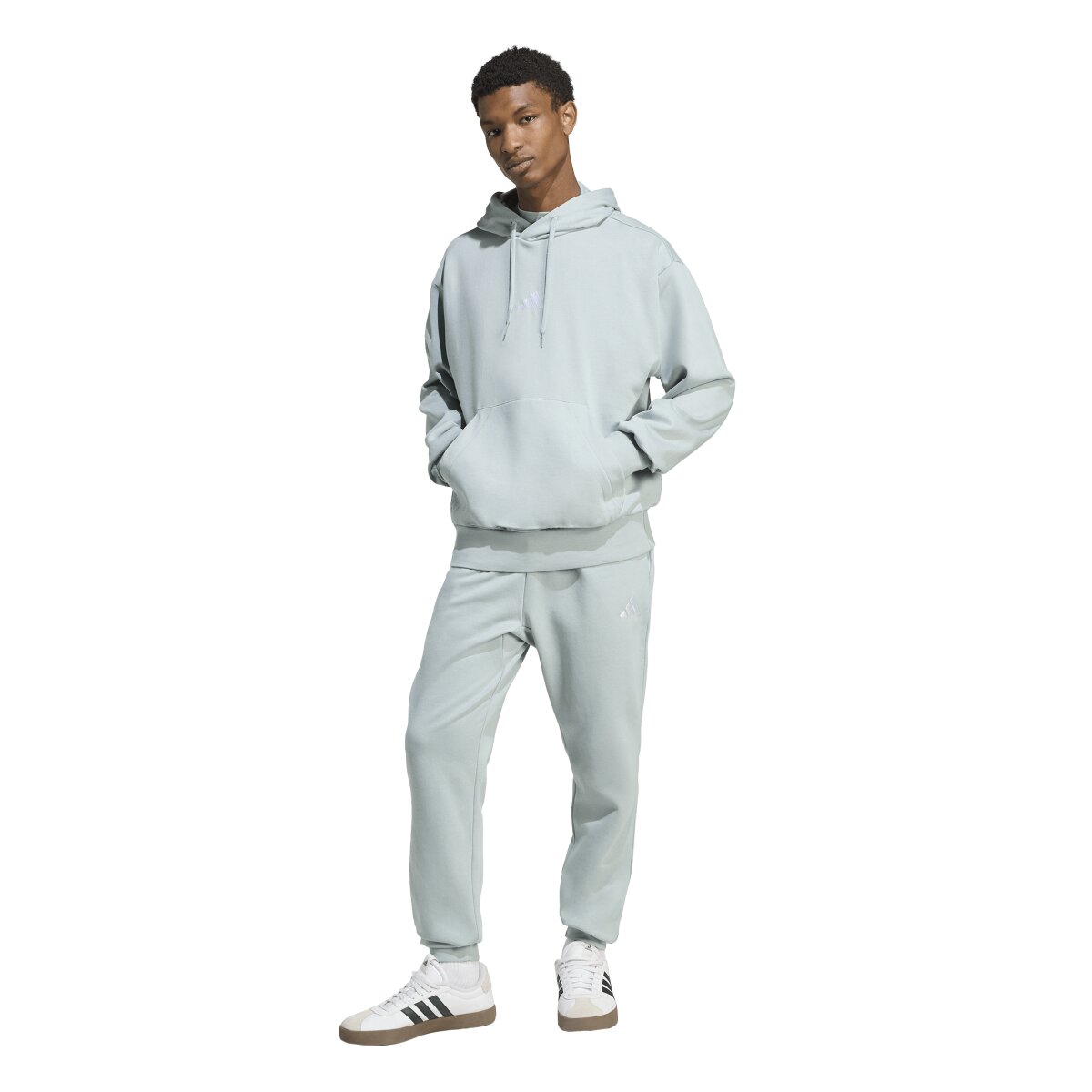 Sweatshirt de homem Essentials adidas Verde-6