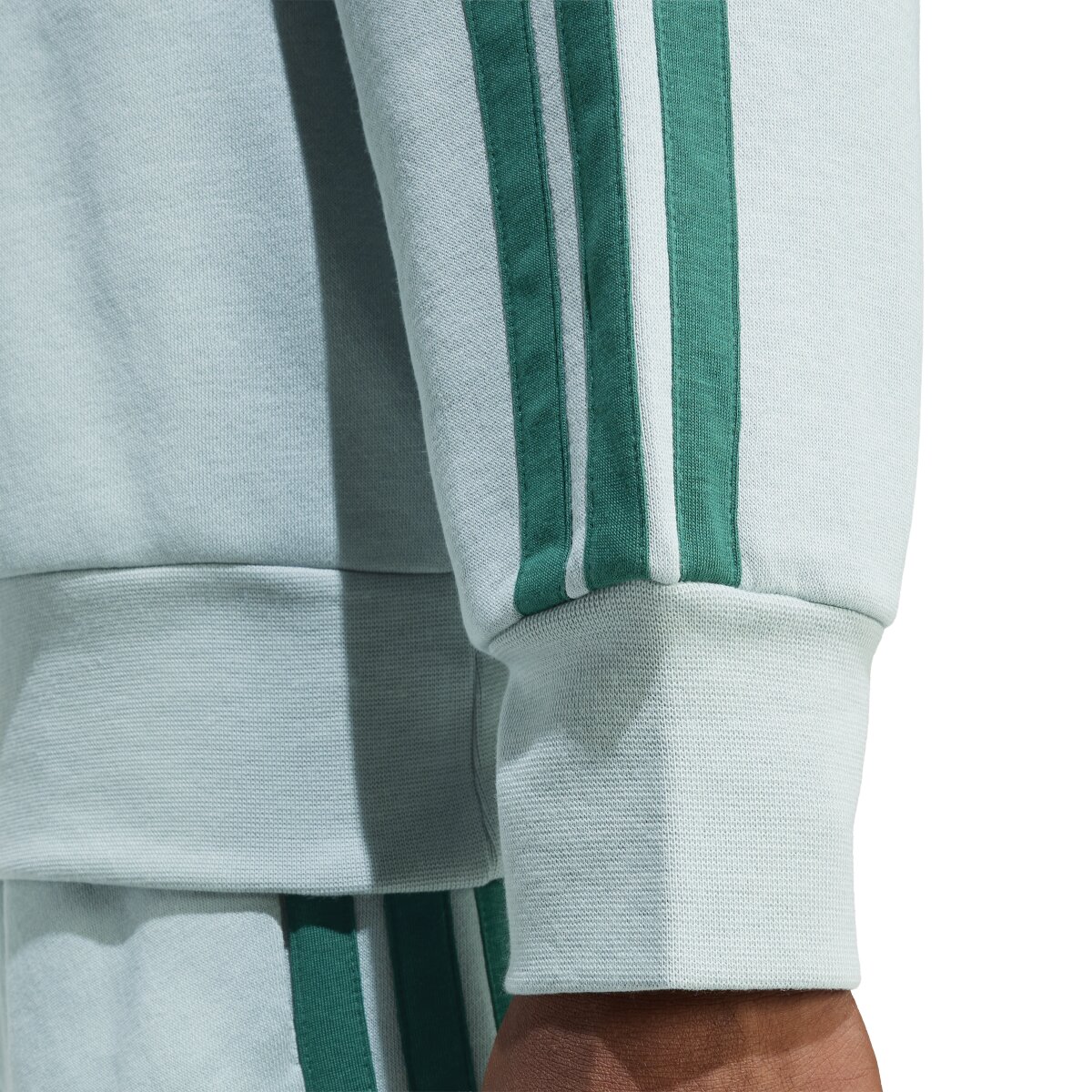 Sweatshirt de homem Essentials adidas Verde-5