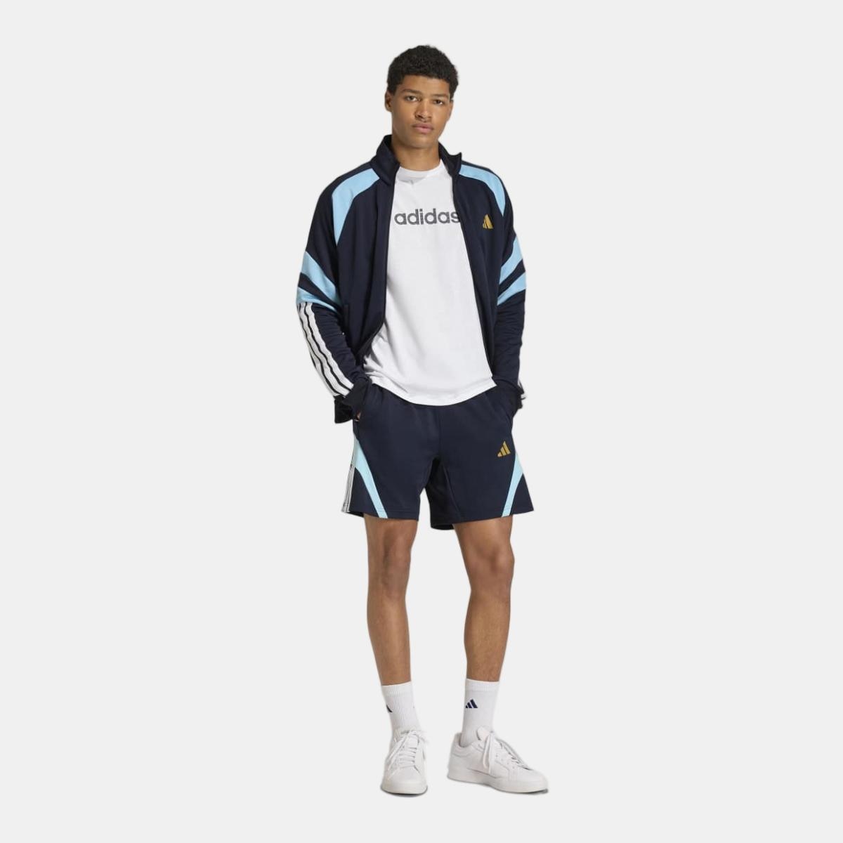 Imagen 3 de Sudadera de hombre House of Tiro Nations Pack adidas - Azul marino Azul marino