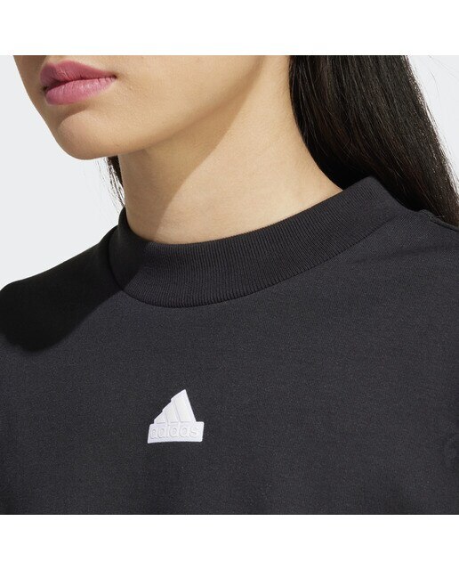 Sweatshirt de Mulher Future Icons 3 Faixas Preto-4