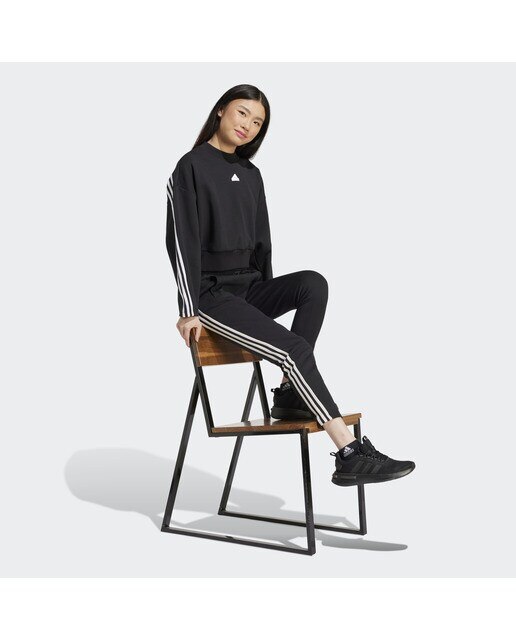 Sweatshirt de Mulher Future Icons 3 Faixas Preto-5
