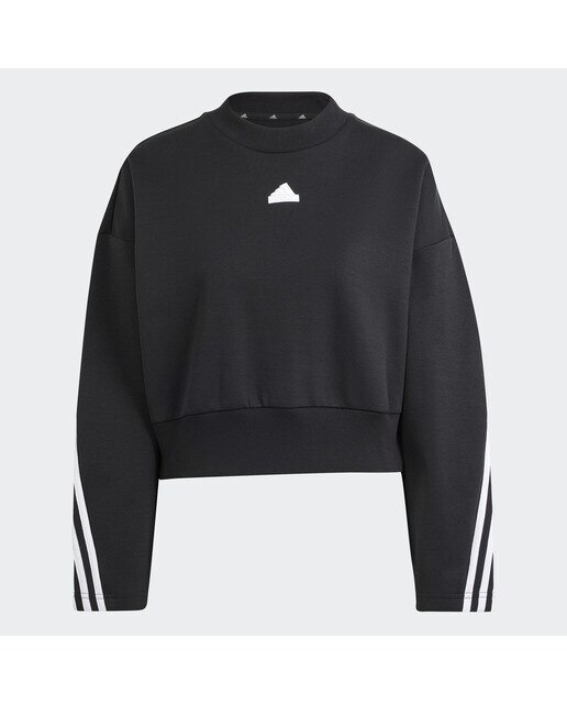 Sweatshirt de Mulher Future Icons 3 Faixas Preto-6
