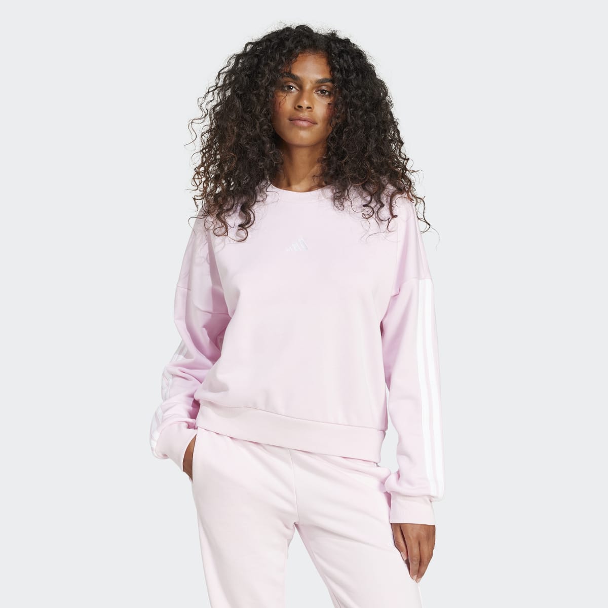 Imagem 0 de Sweatshirt de Mulher Essentials French Terry 3 Faixas