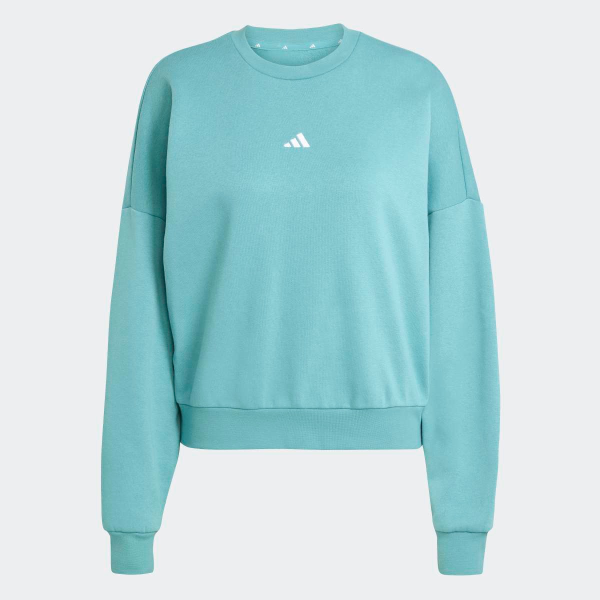 Sweatshirt de Mulher Essentials Small Logo Feelcozy Turquesa-7