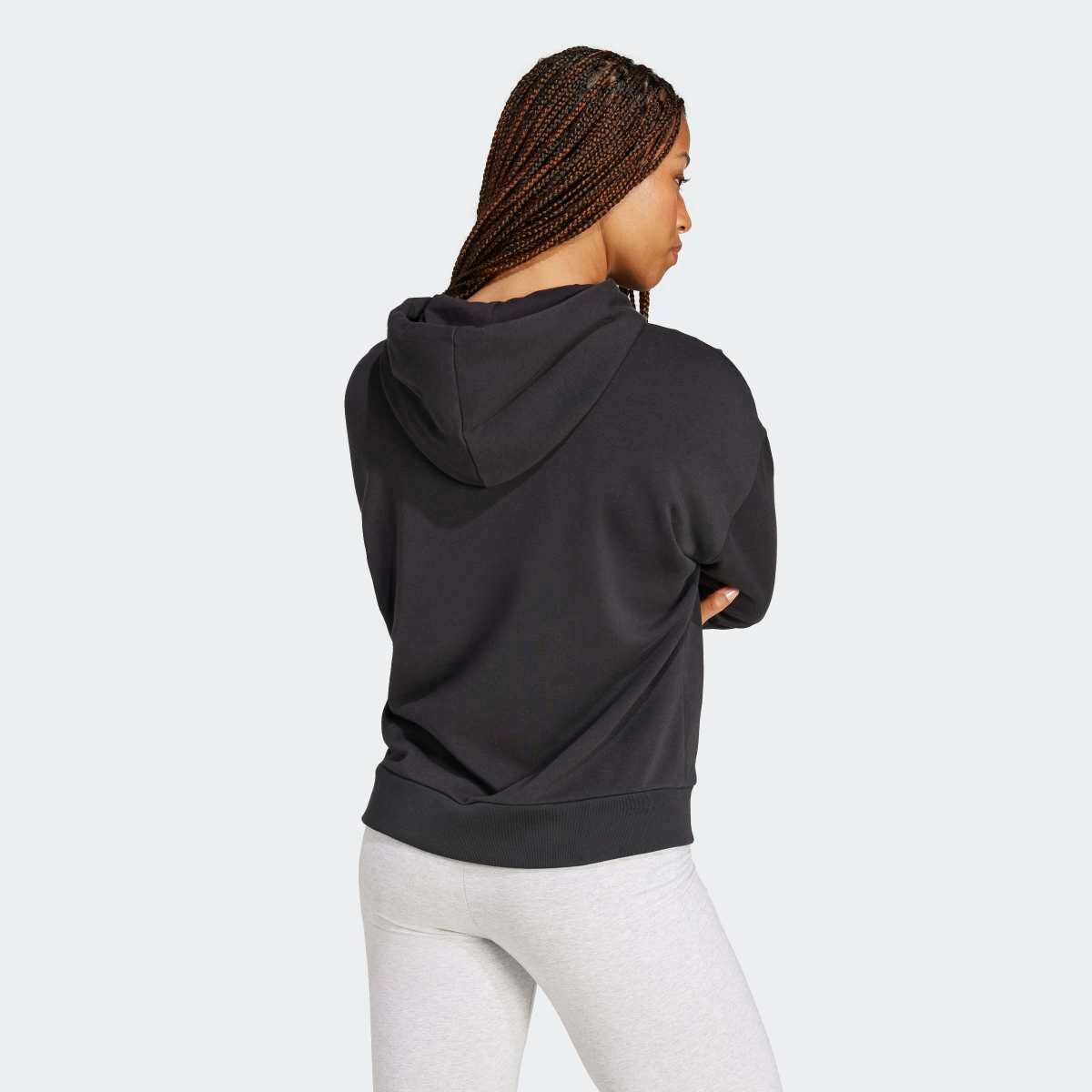 Sweatshirt de Mulher Essentials Small Logo French Terry Preto-2