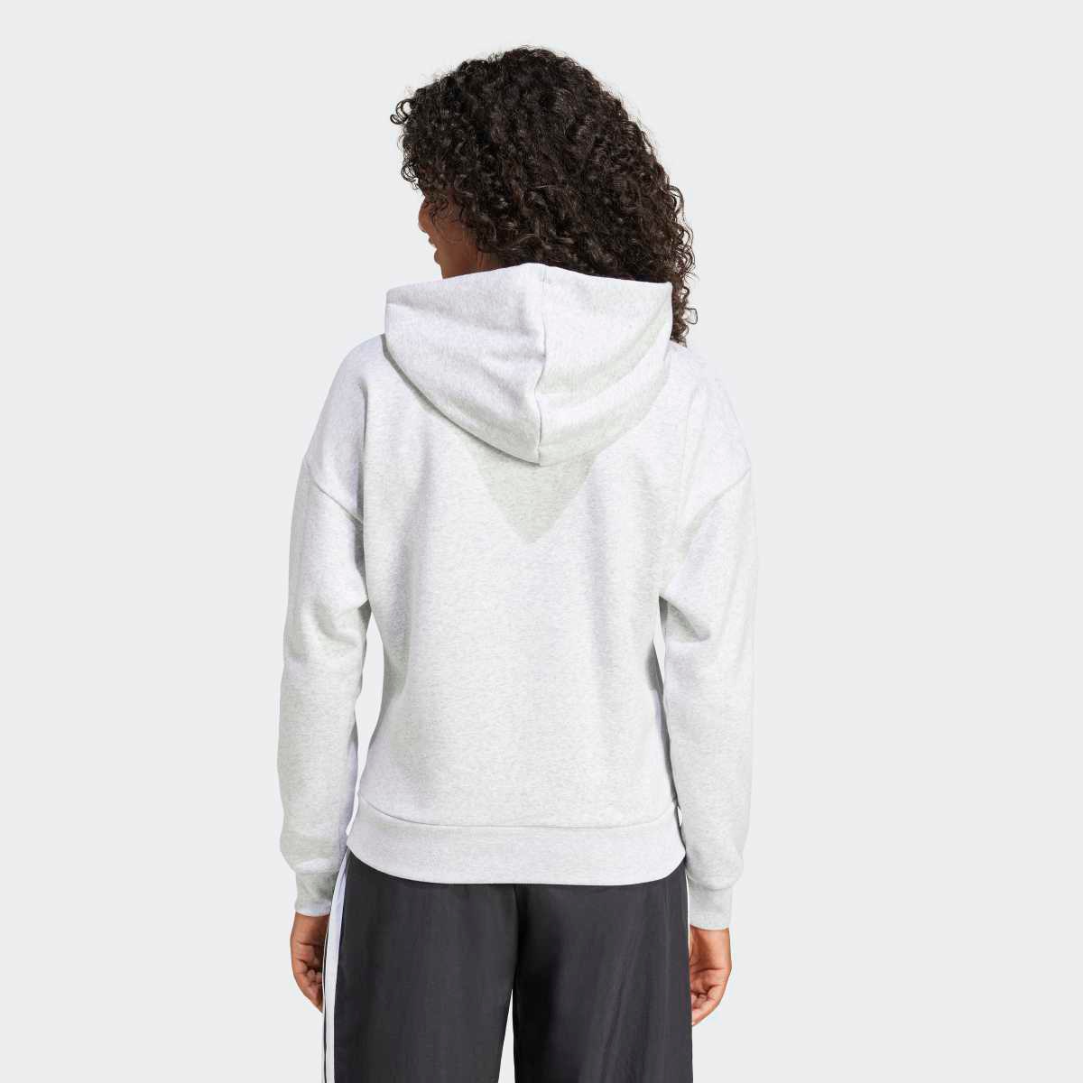 Sweatshirt de Mulher Essentials Small Logo Feel Cozy Cinzento-2