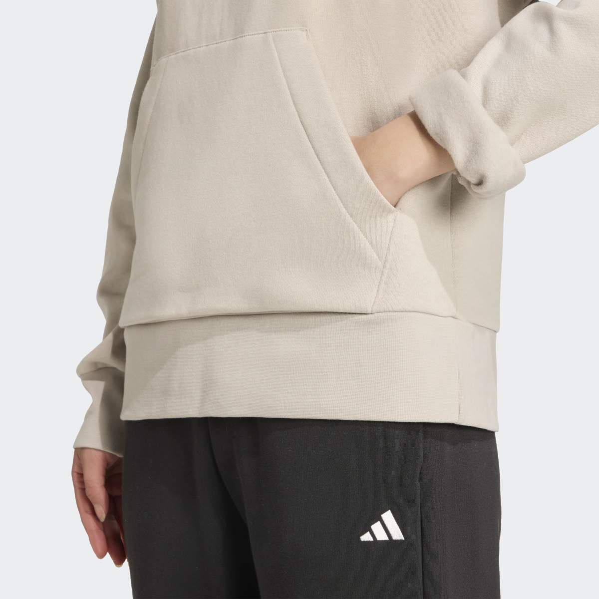 Sweatshirt de Mulher Holiday Metallic Graphic Bege-5