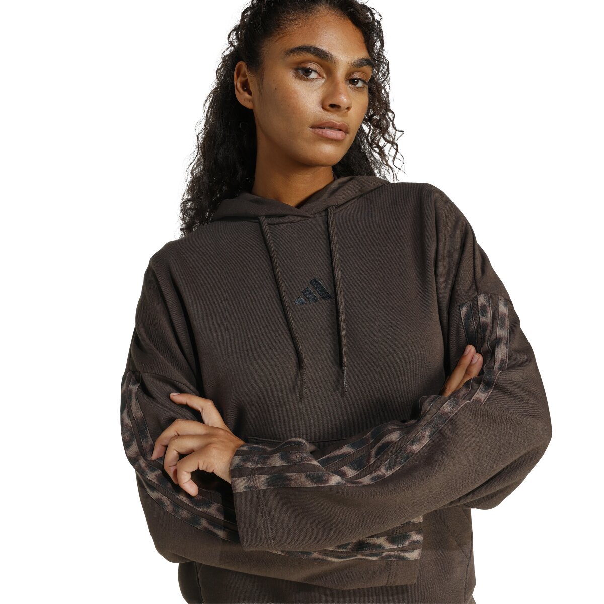 Sweatshirt de Mulher Seasonals Castanho-5