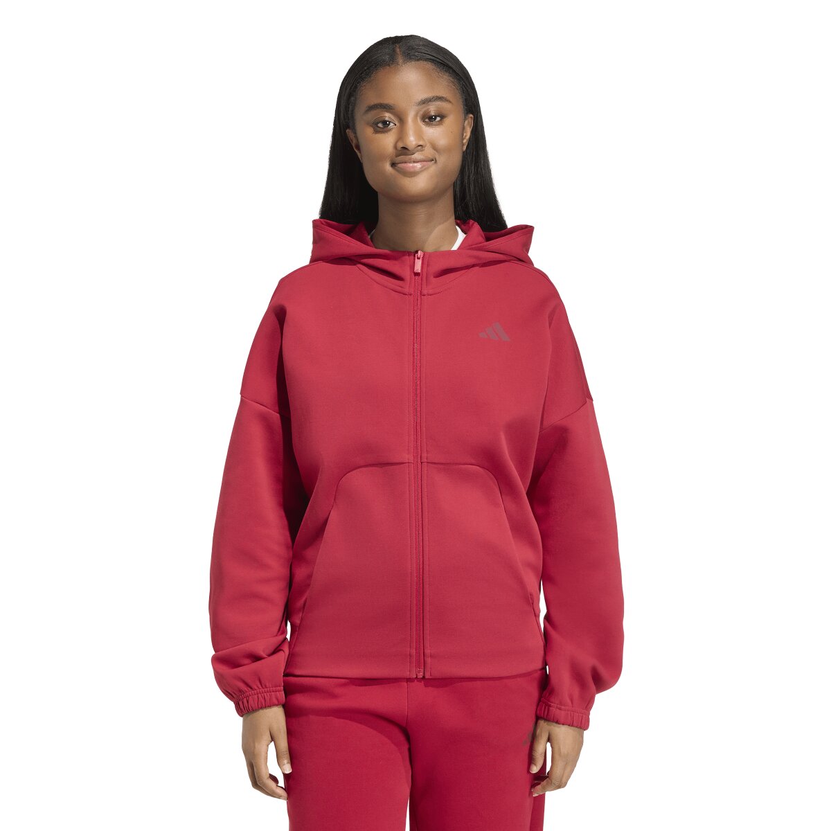 Sweatshirt de Mulher Future Icons Bordeaux-1