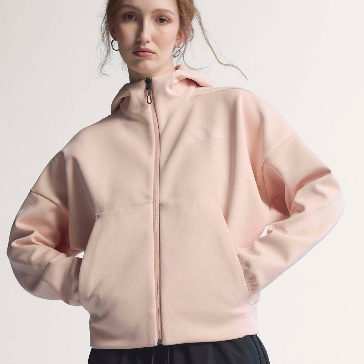 Sweatshirt de mulher Z.N.E. adidas Rosa-7
