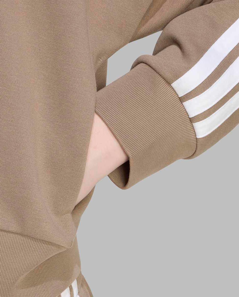 Sweatshirt de mulher Essentials adidas Bege-4