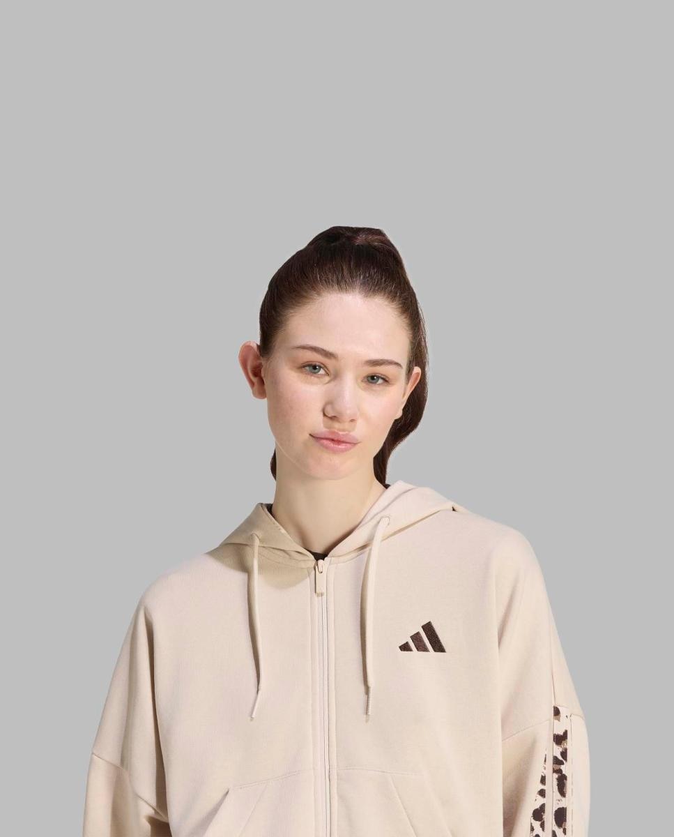 Sweatshirt de Mulher Essentials Seasonal Bege-4