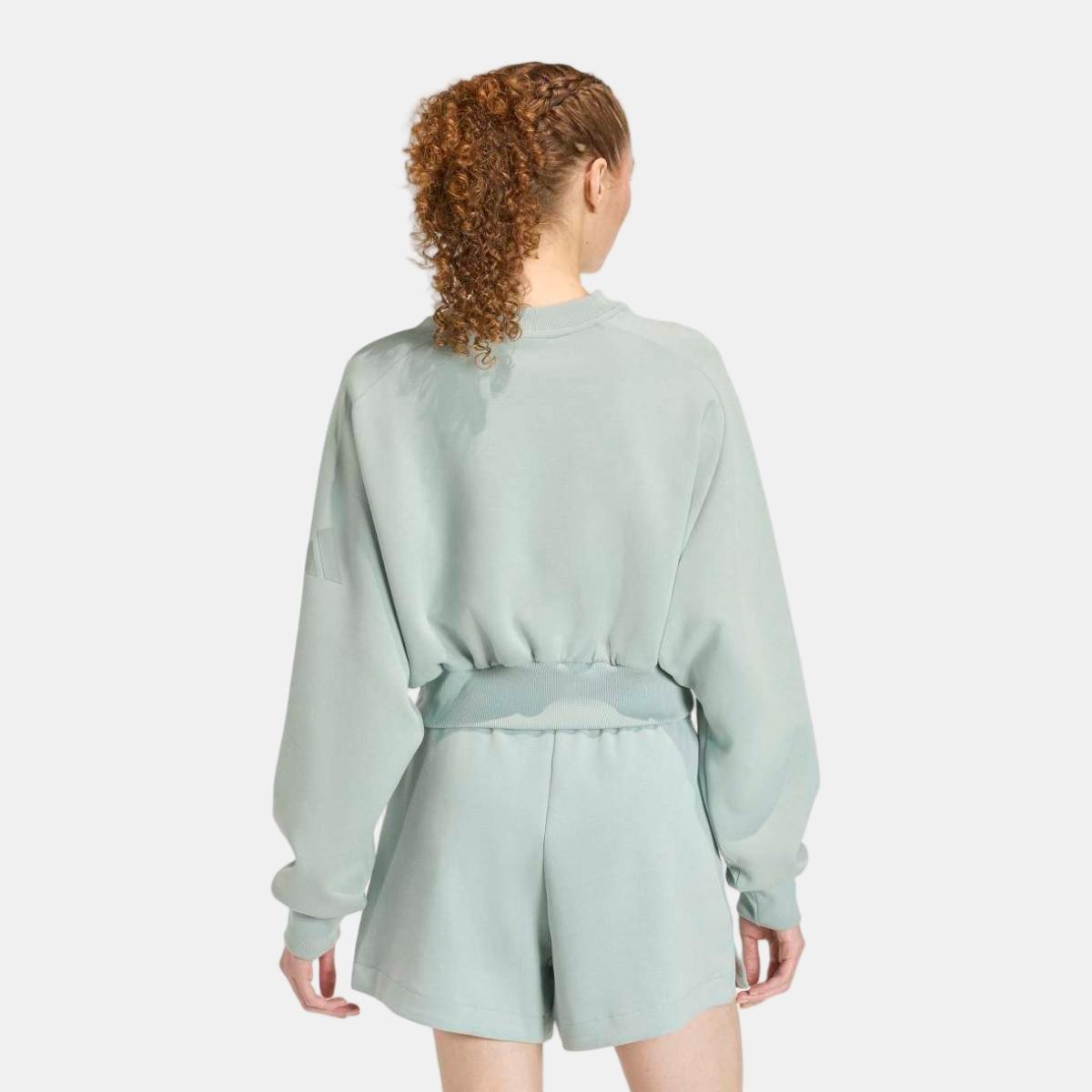 Sweatshirt Casual de Mulher W ALL SZN SL SW Verde-2