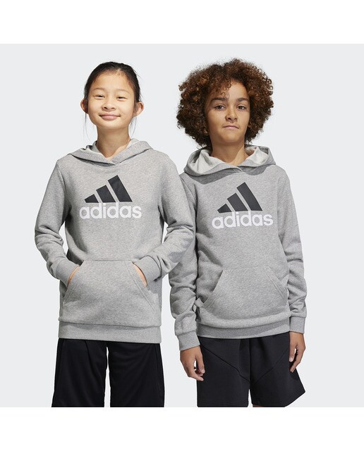 Sweatshirt de Criança Essentials Two-Colored Cinzento / Branco-1