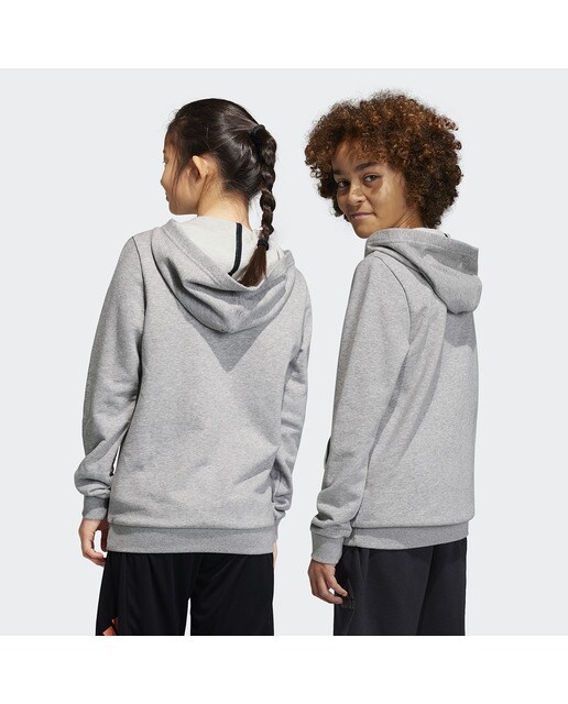 Sweatshirt de Criança Essentials Two-Colored Cinzento / Branco-2