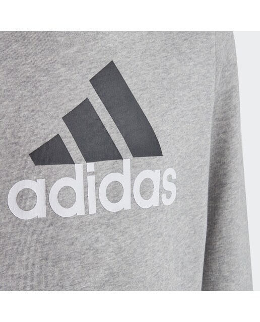 Sweatshirt de Criança Essentials Two-Colored Cinzento / Branco-5
