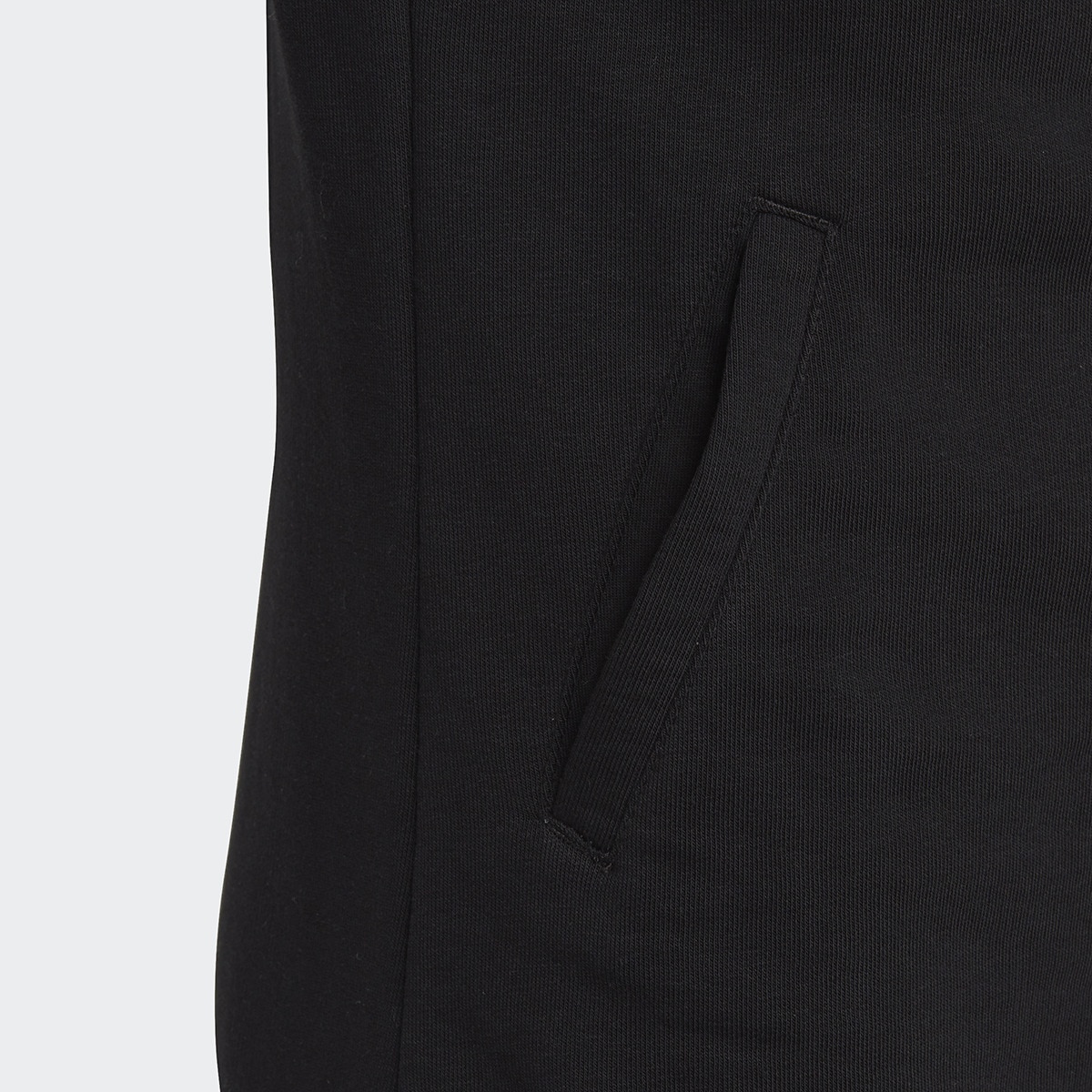 Casaco de Criança Essentials 3 Faixas Preto / Branco-5