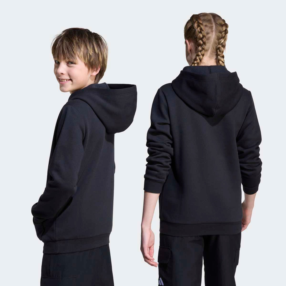 Sweatshirt de Criança Camo Graphic Kids Preto-2