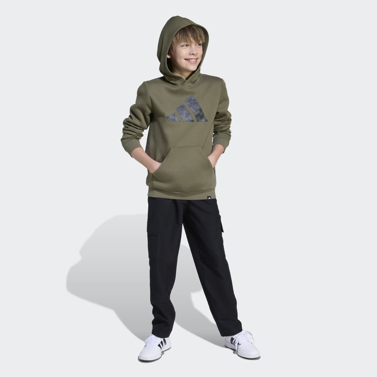 Sweatshirt de Criança Camo Graphic Kids Verde-5