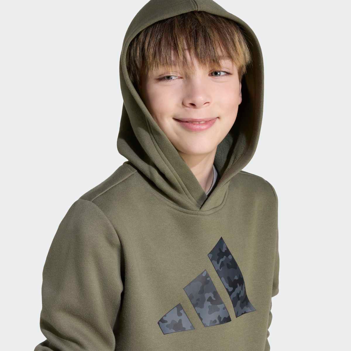 Sweatshirt de Criança Camo Graphic Kids Verde-6