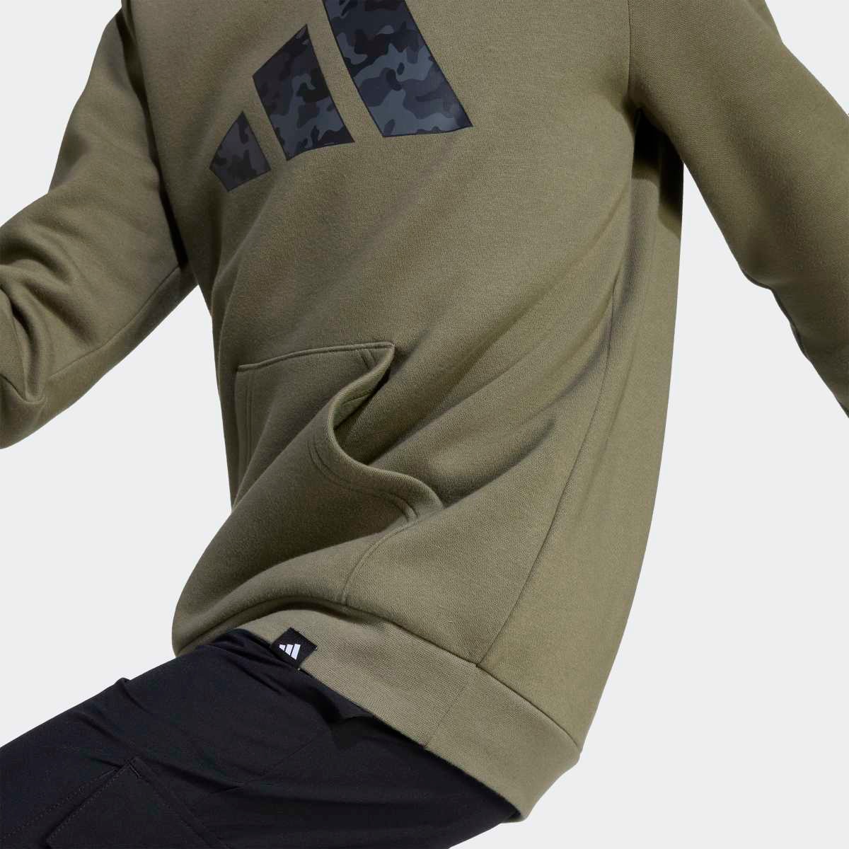 Sweatshirt de Criança Camo Graphic Kids Verde-7